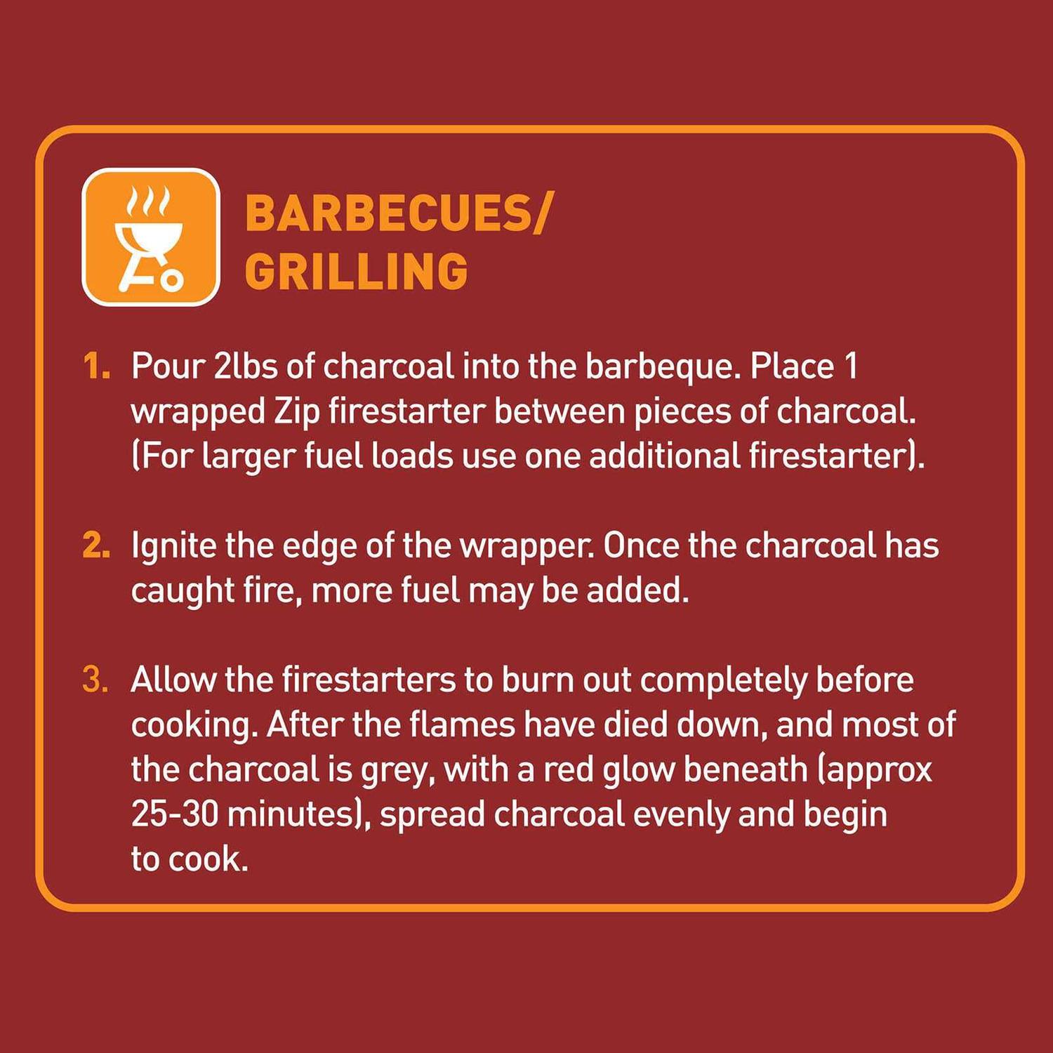 Zip Premium All Purpose Wrapped Fire Starters - Image 3