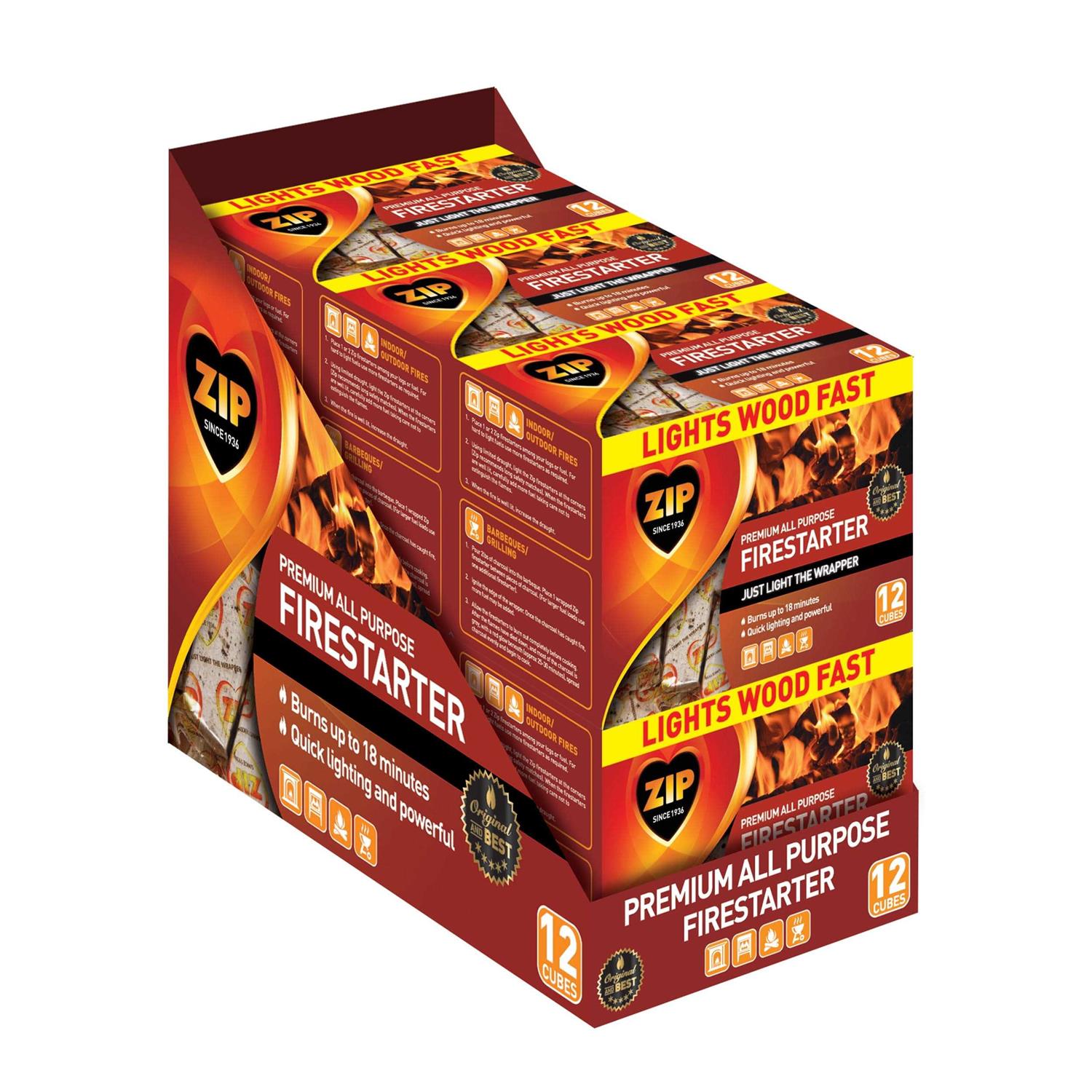 Zip Premium All Purpose Wrapped Fire Starters - Image 4