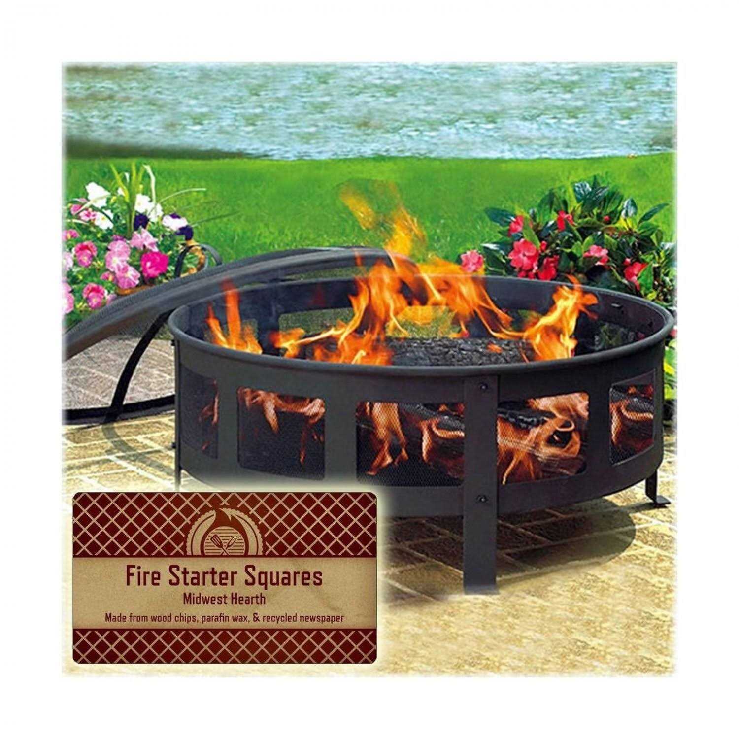 Midwest Hearth Fire Starter Squares Quick-Light Non-Toxic - Image 3