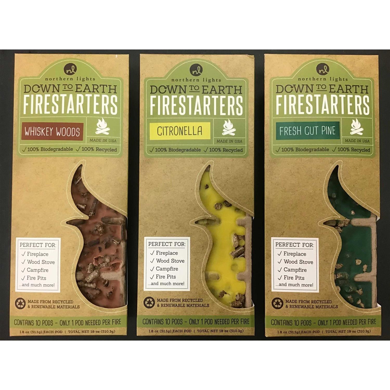 Northern Lights Candles Down to Earth Firestarters - Image 3