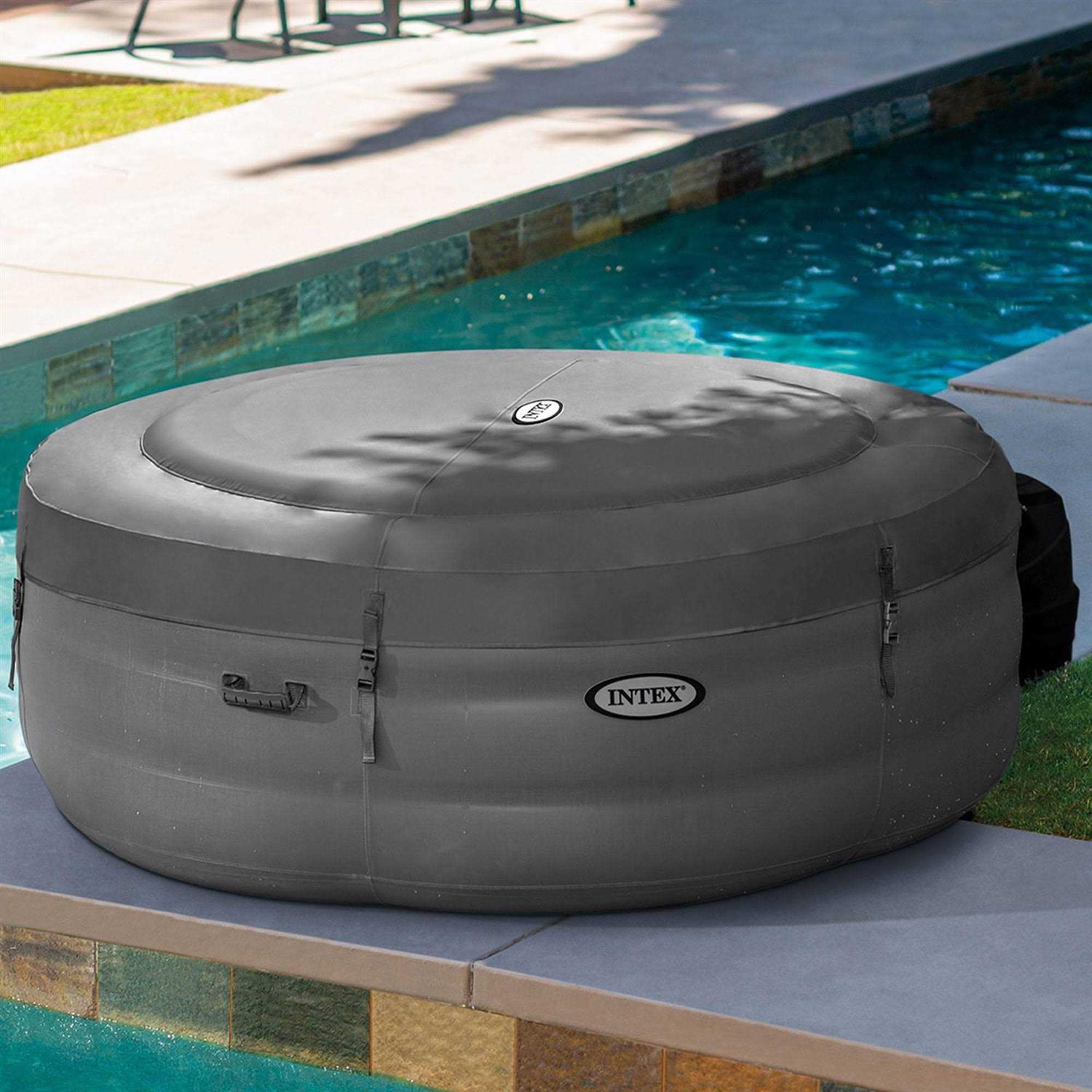 Intex 28481E Simple Spa 4 Person Inflatable Hot Tub Cover and - Image 4