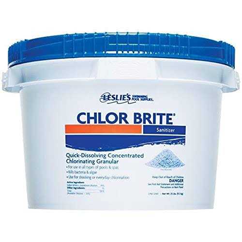 Leslie's Chlor Brite Sodium Dichlor Granular Chlorine Pool Shock - Image 3