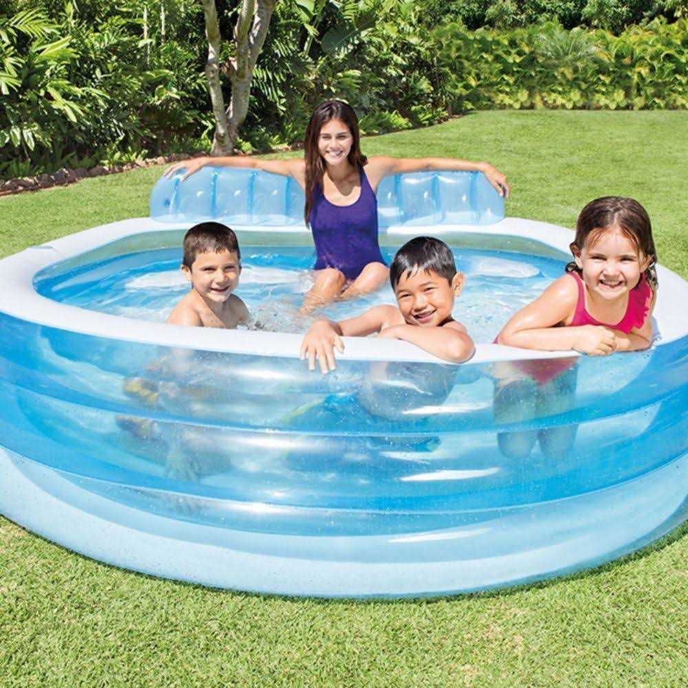 Intex Swim Center Inflatable Family Lounge Pool - Image 3