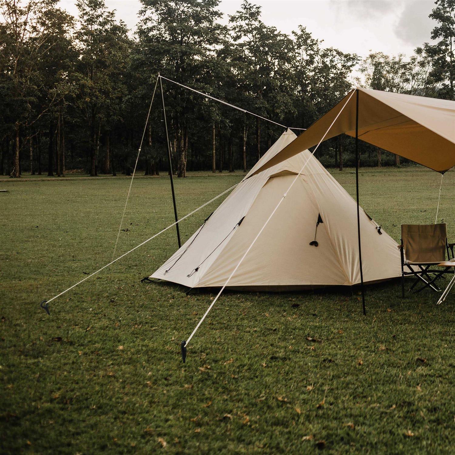 VASGOR 16” Ground Anchors Easy to Use with Drill Heavy Duty Anchor Hook for Camping Tent - Image 5