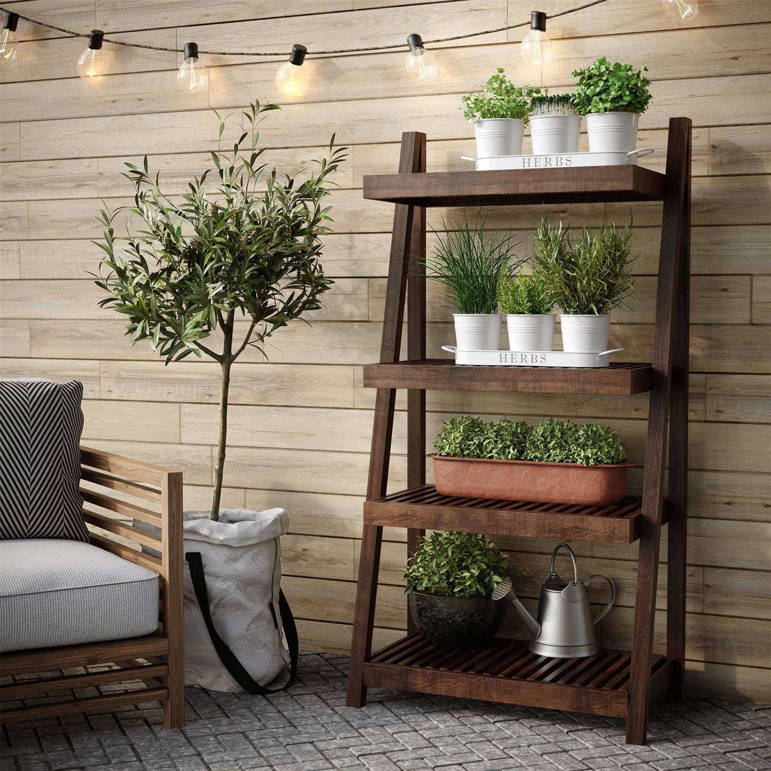 Barnyard Designs Herb Planter Set with Tray Indoor Garden or Outdoor - Image 3