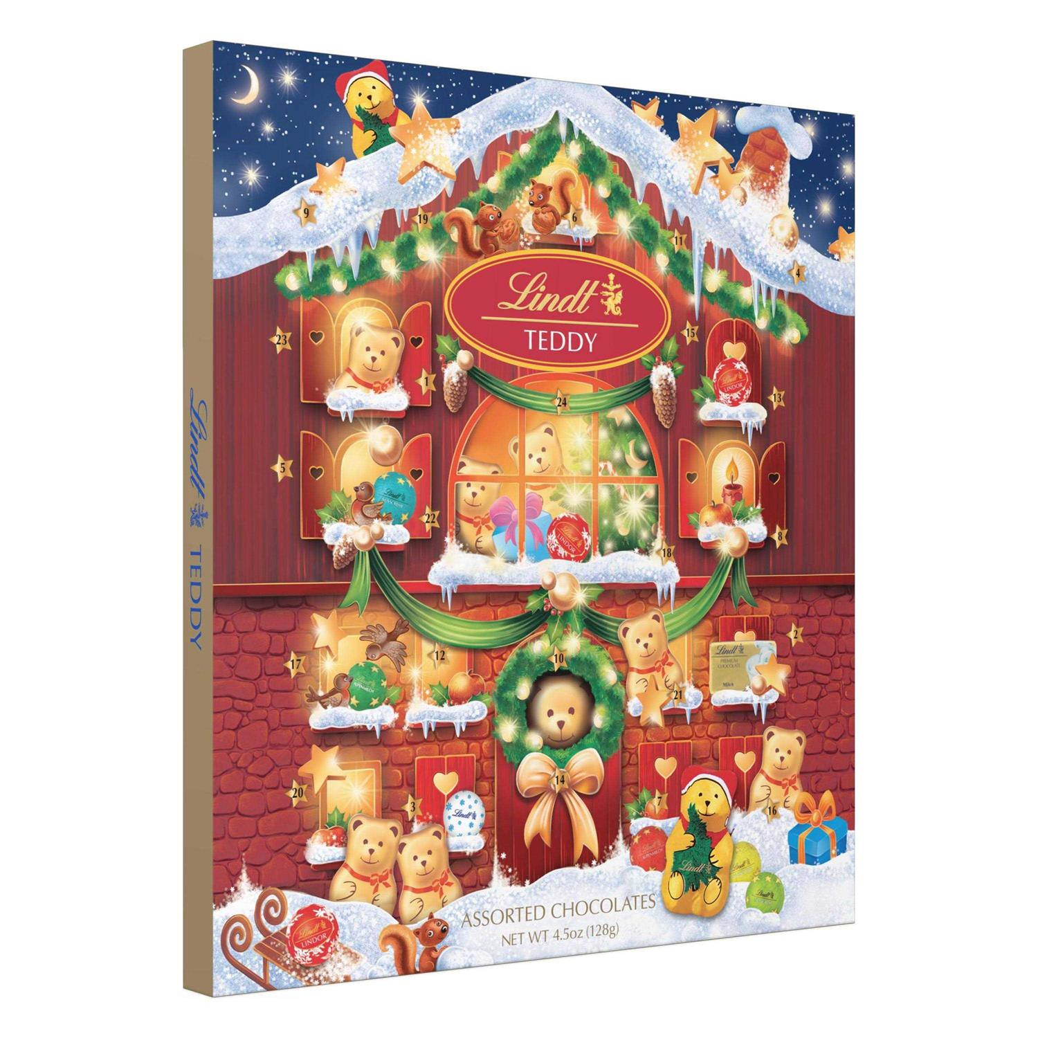 Lindt Holiday Chocolate Teddy Bear Advent Calendar - Image 5