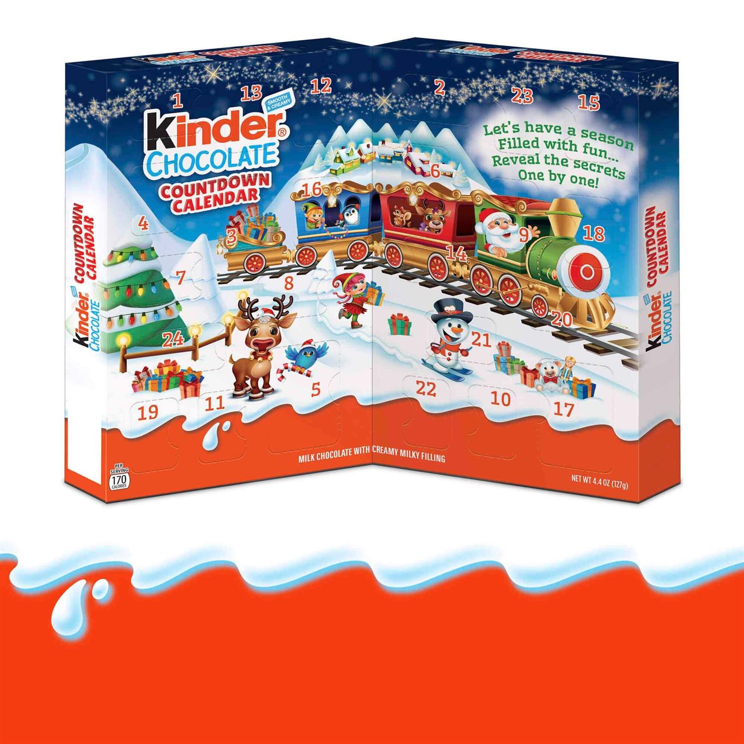 Kinder Milk Chocolate Countdown Advent Calendar - Image 3