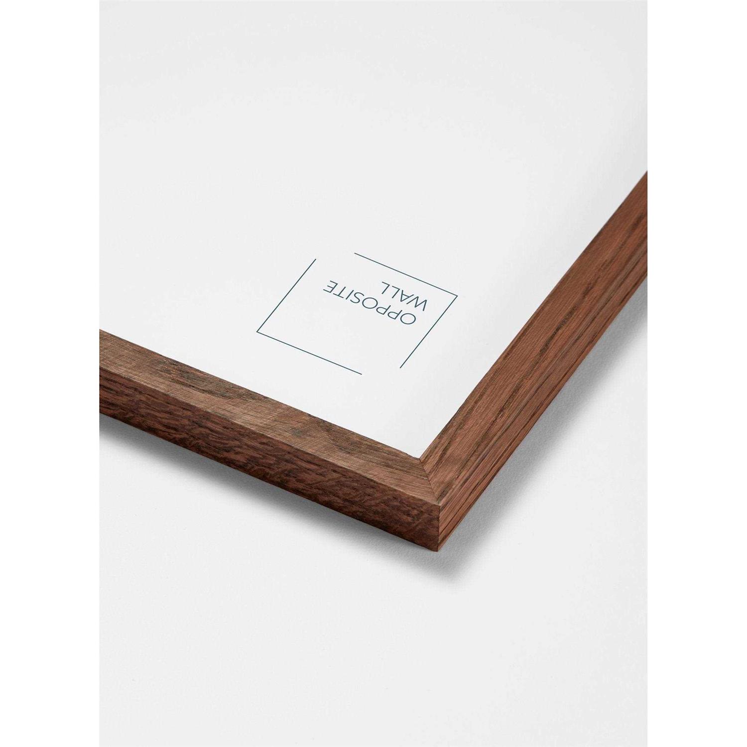 Opposite Wall Solid Oak Wood Picture Frame Poster Frame Wall Photo Frame - Image 3