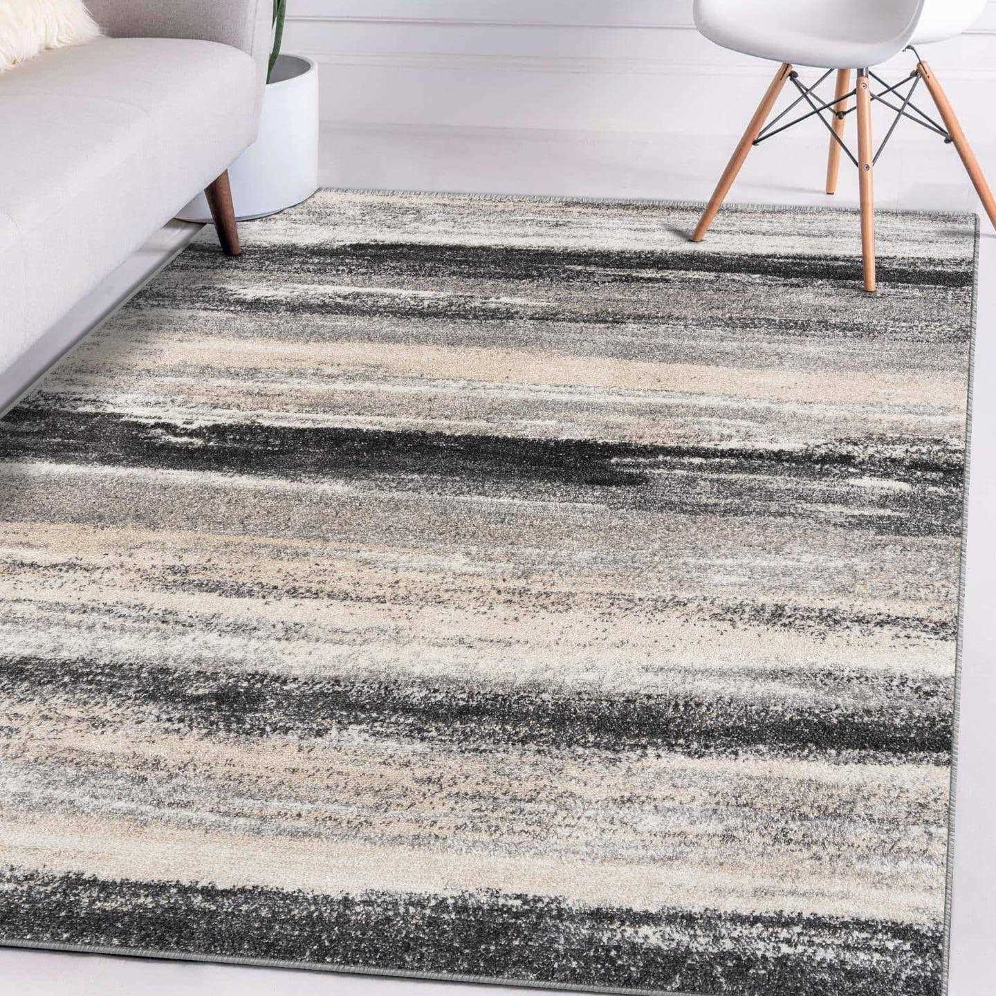 Luxe Weavers Towerhill Collection 7501 Modern Abstract Area Rug - Image 3