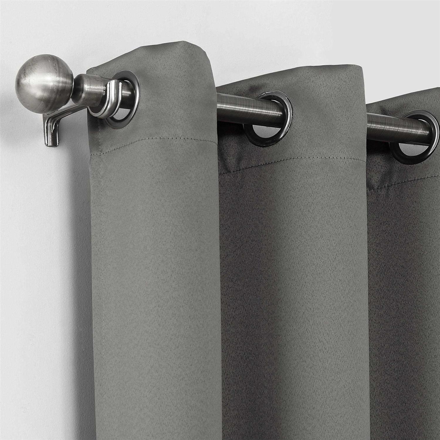 Sun Zero Oslo Theater Grade 100% Blackout Grommet Curtain Panel - Image 5