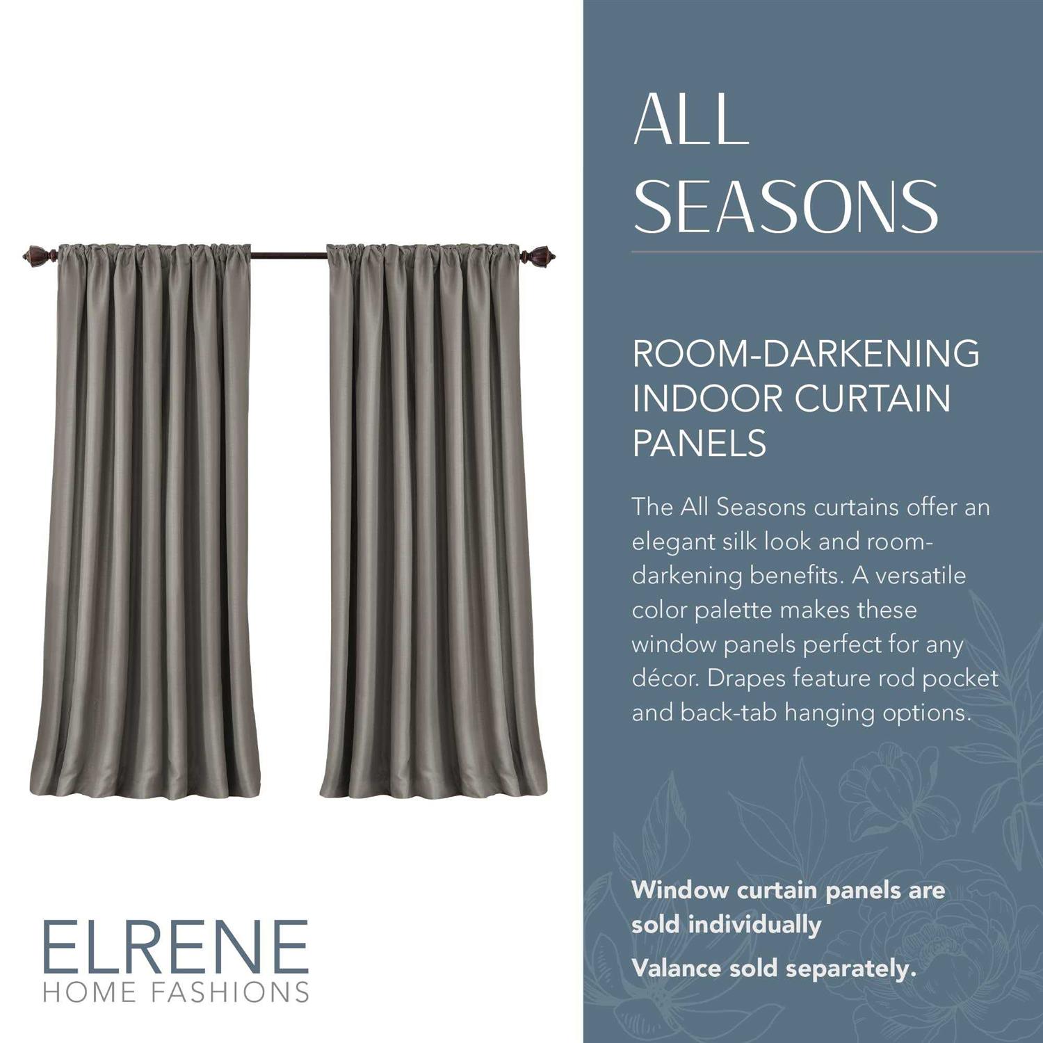 Elrene All Seasons Blackout Curtain Panel - Image 3