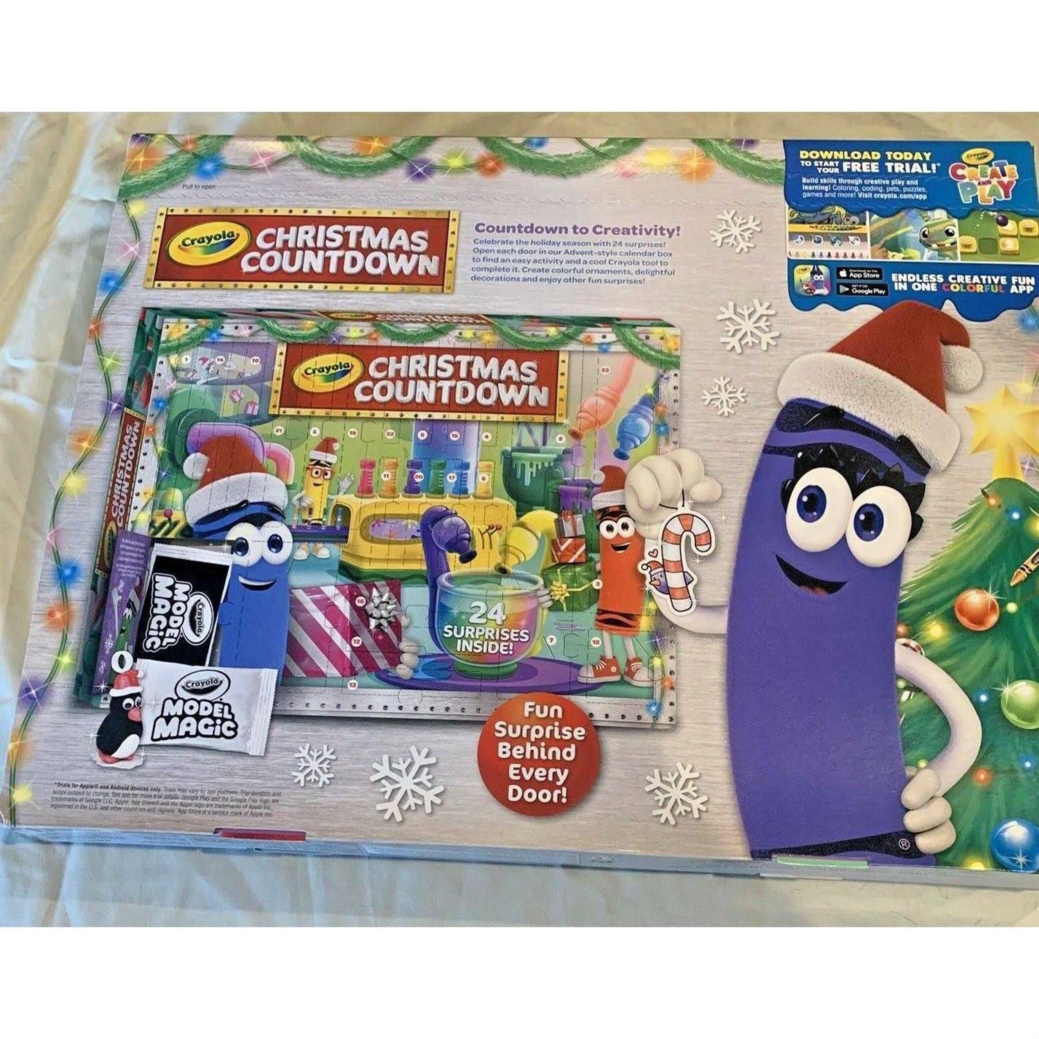 Crayola Christmas Countdown Activity Advent Calendar - Image 5