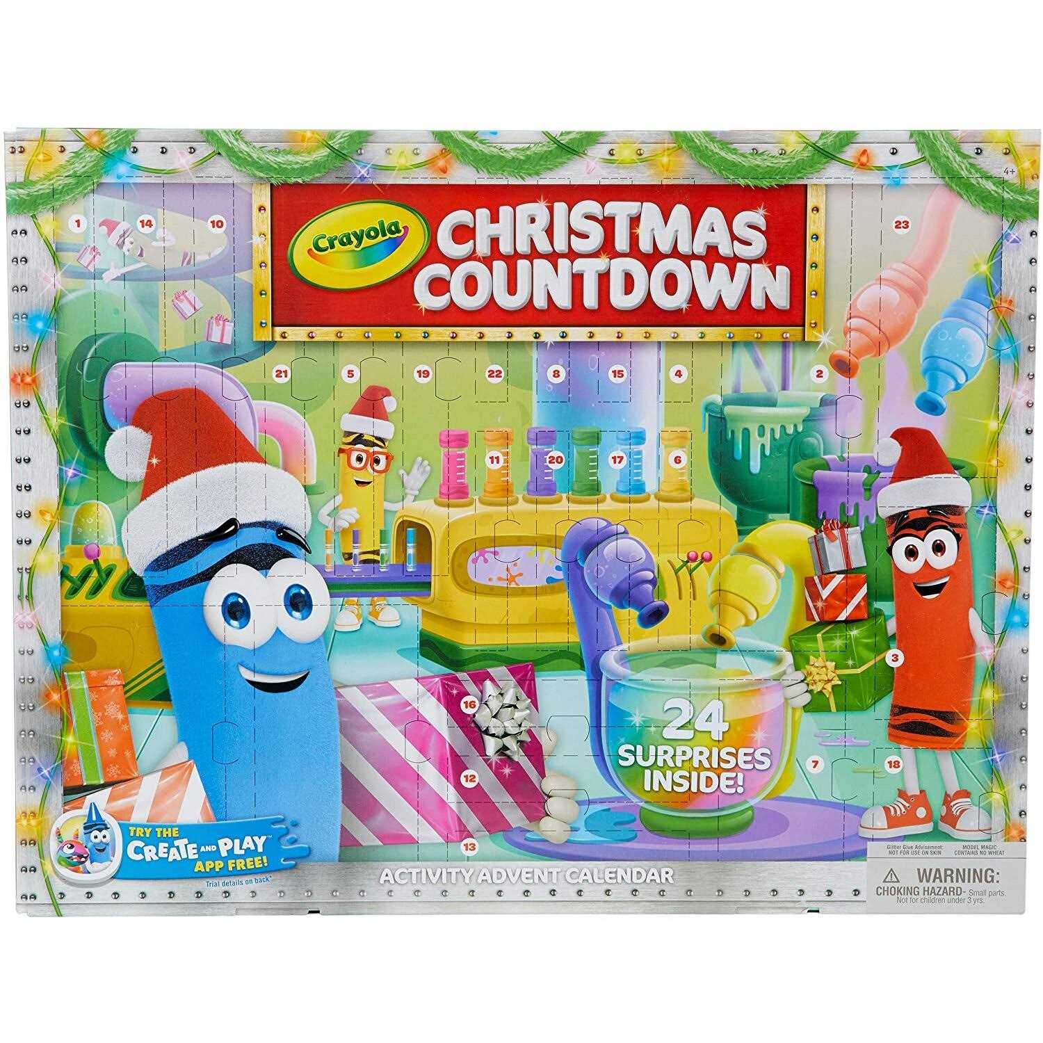 Crayola Christmas Countdown Activity Advent Calendar - Image 5