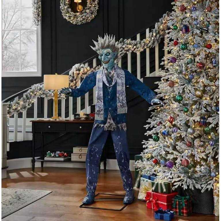 Home Accents Holiday 6 ft. Animated LED Jack Frost - Image 4