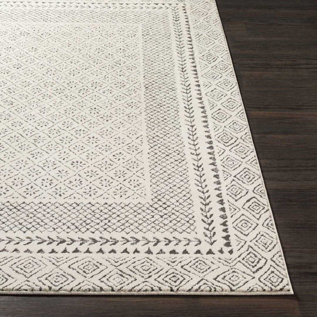 Union Rustic Calvo Gray Area Rug - Image 4
