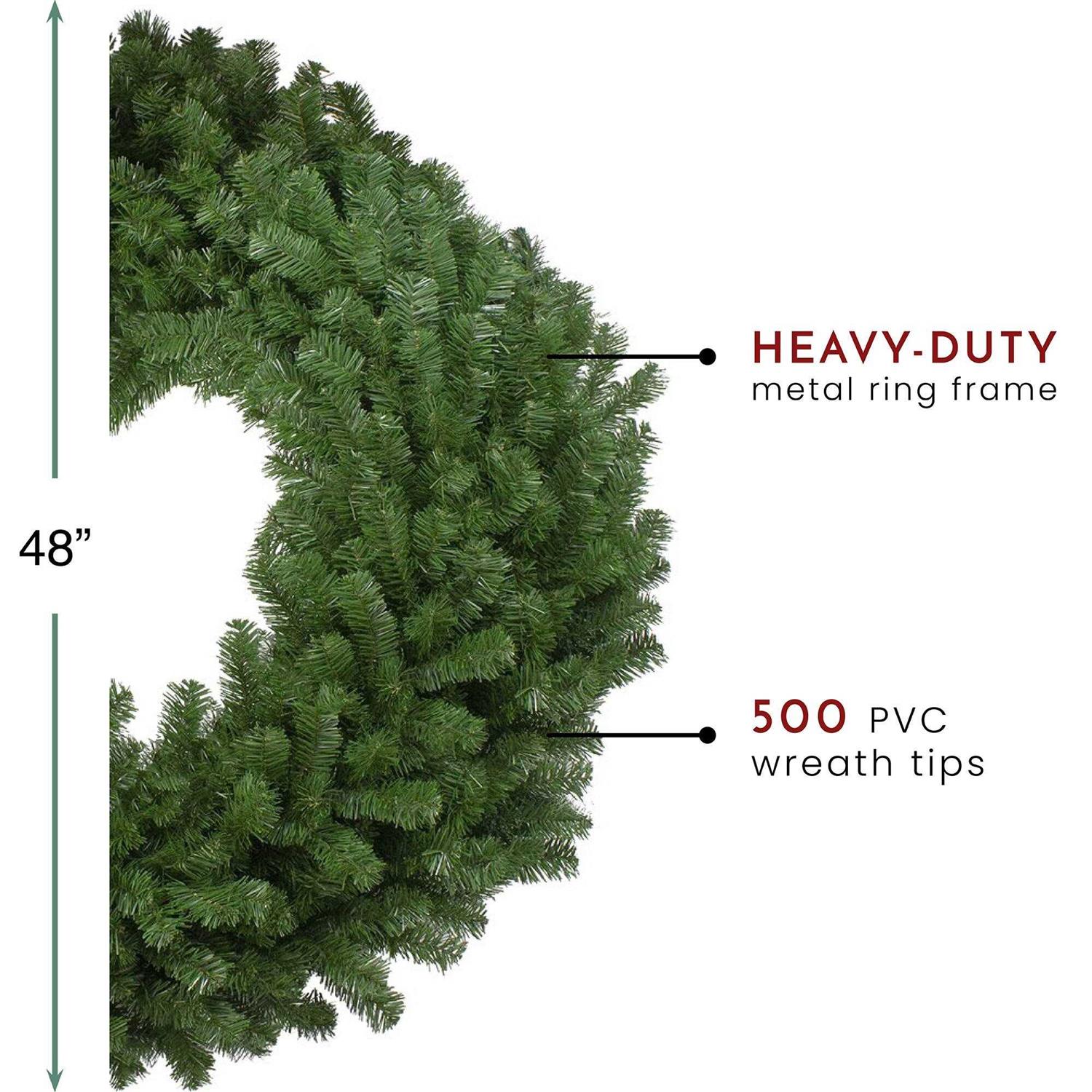 Northlight Deluxe Windsor Pine Artificial Christmas Wreath - Image 3