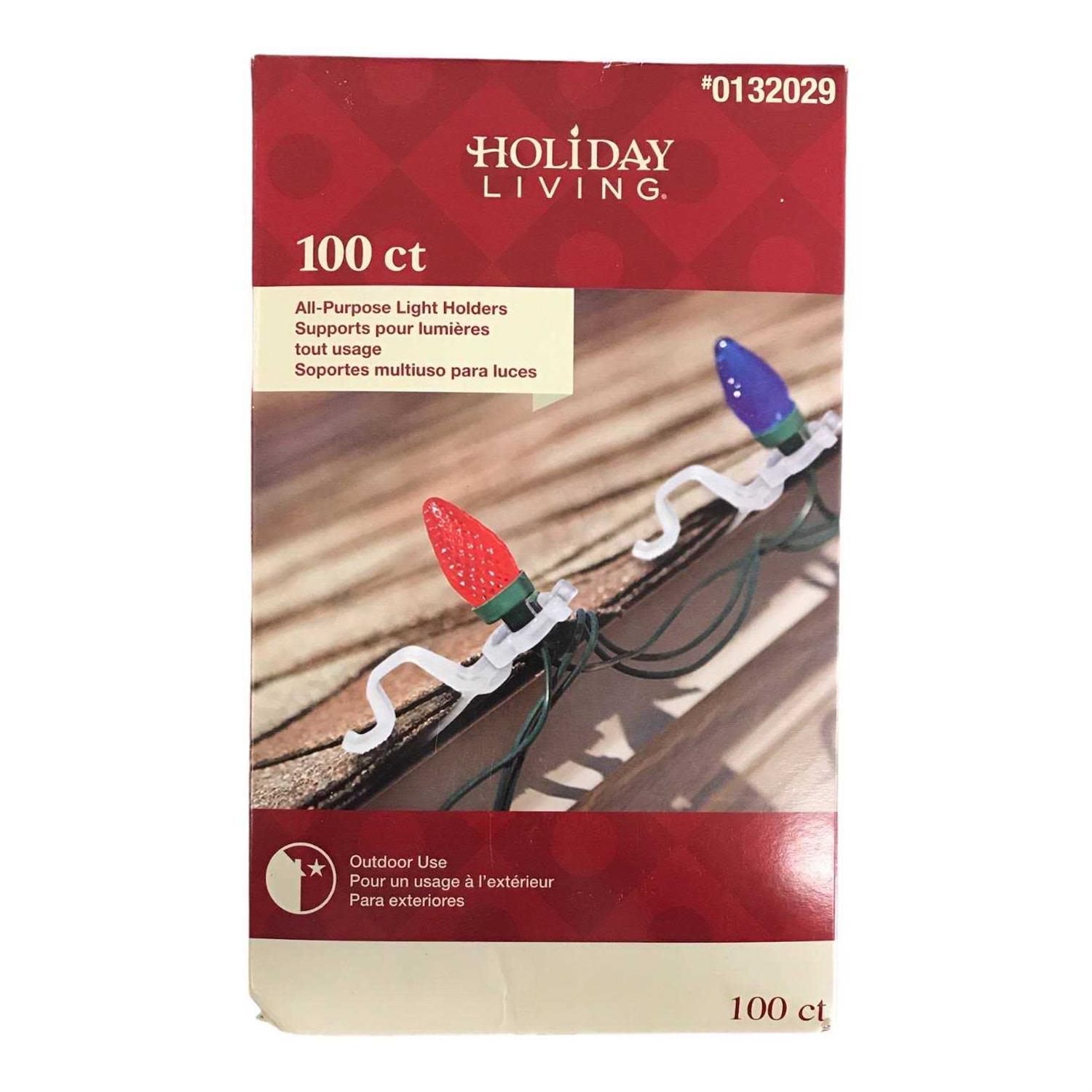 Holiday Living 100-Pack Plastic Light Hanging Kit - Image 4