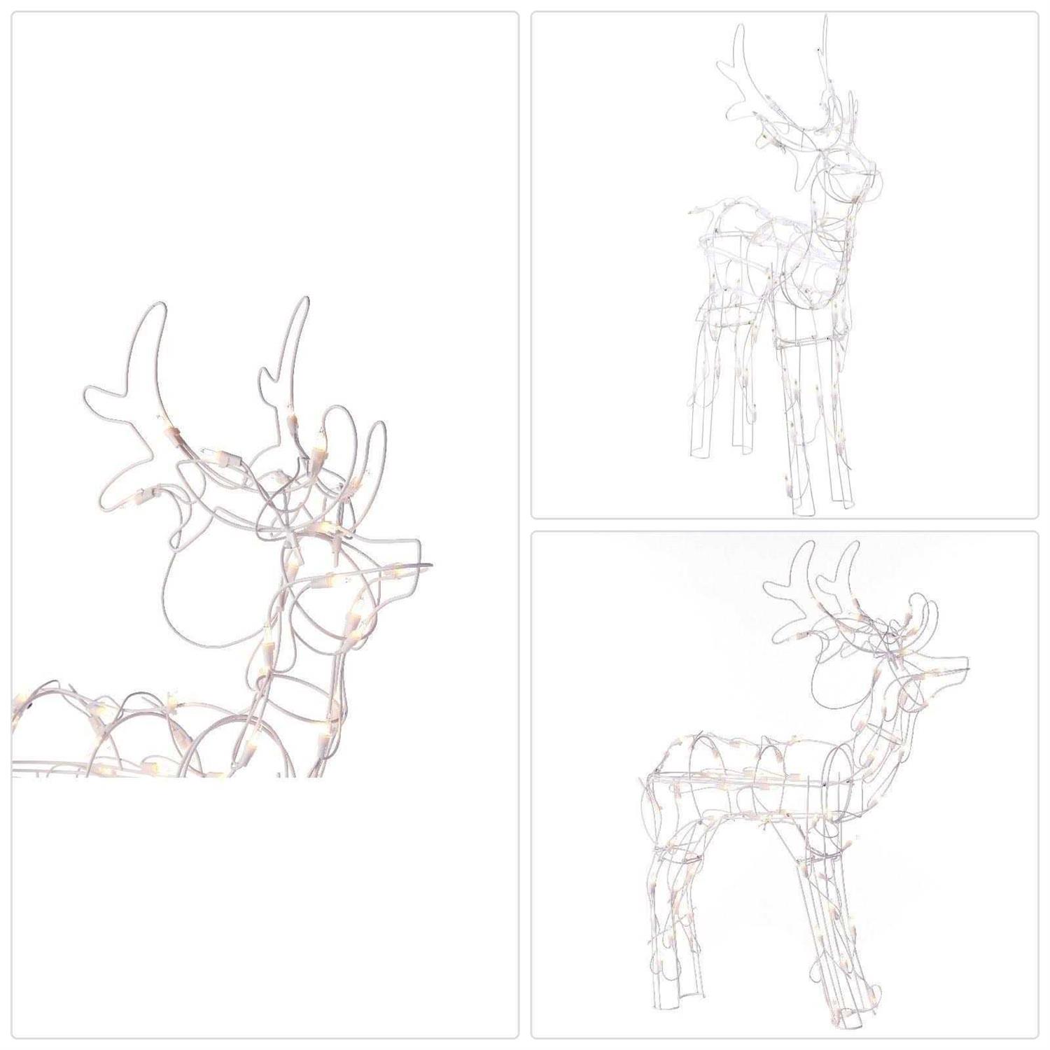 Holiday Time Light-Up Buck Outdoor Christmas Dcor - Image 3