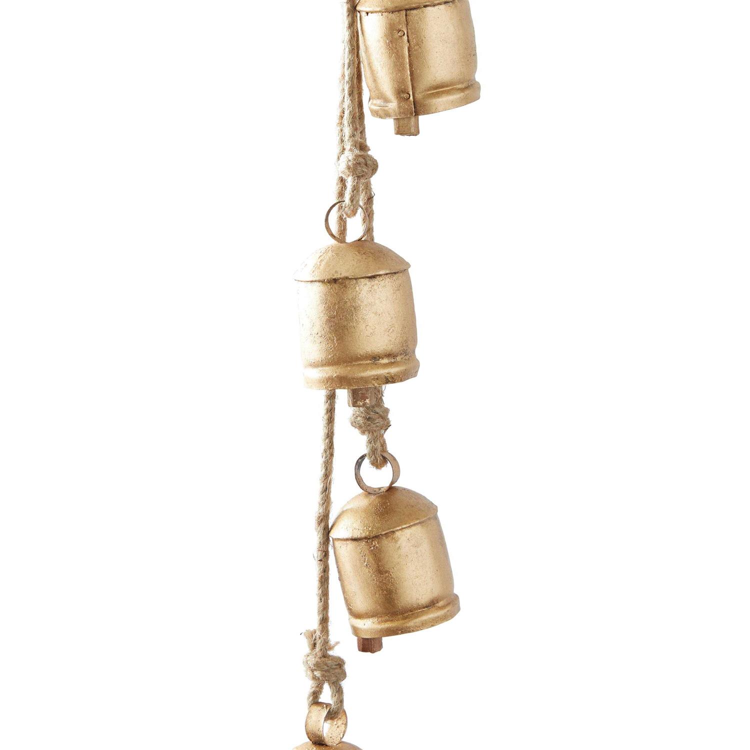 Monroe Lane Bohemian Metal Decorative Bell - Image 5