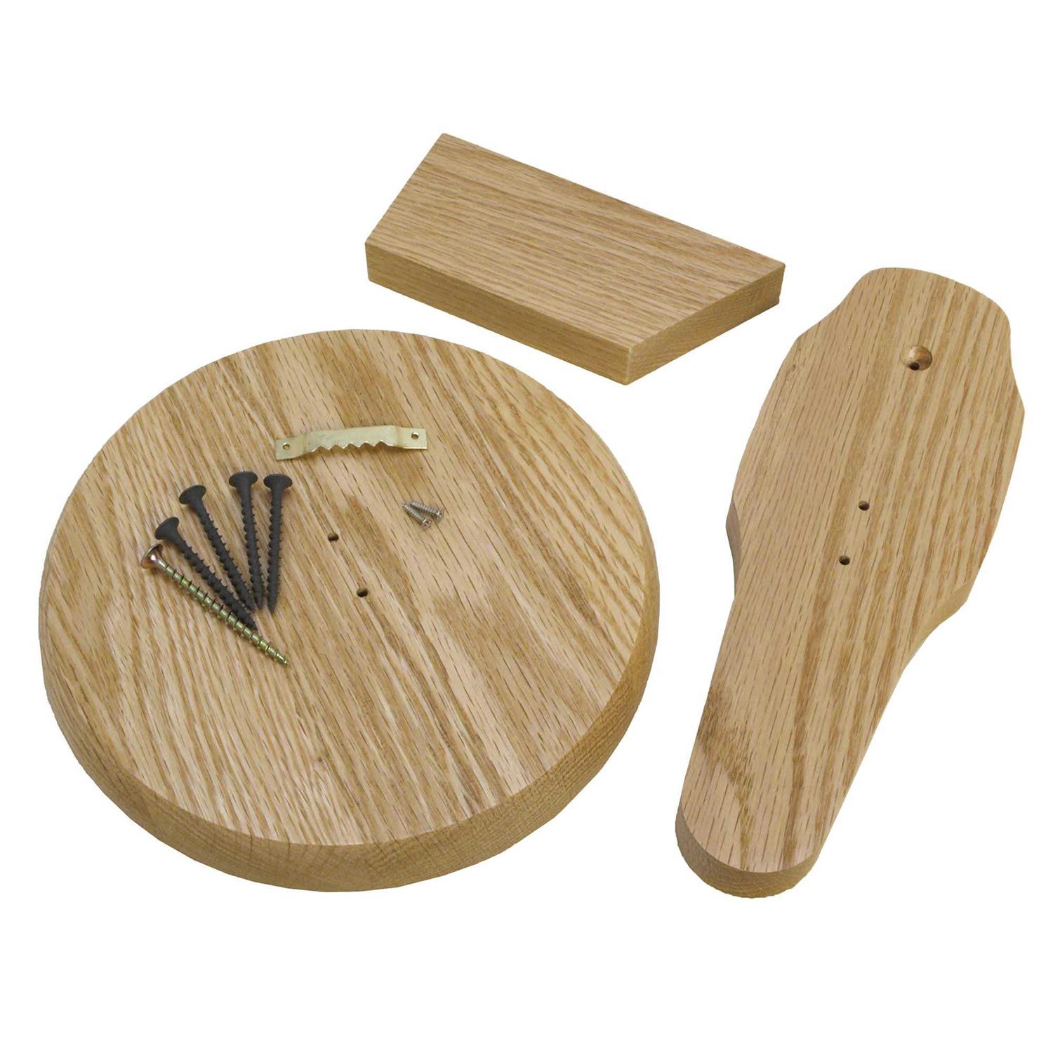 Walnut Hollow Country Solid Oak Skull Mount Kit - Image 3