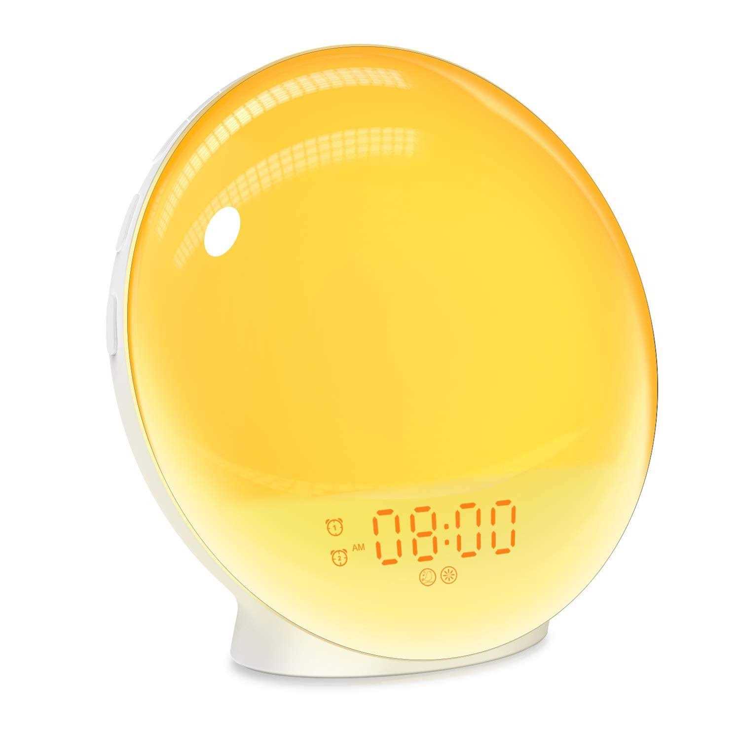 Dekala Sunrise Alarm Clock for Heavy Sleepers Wake Up Light with Sunrise/Sunset Simulation - Image 5