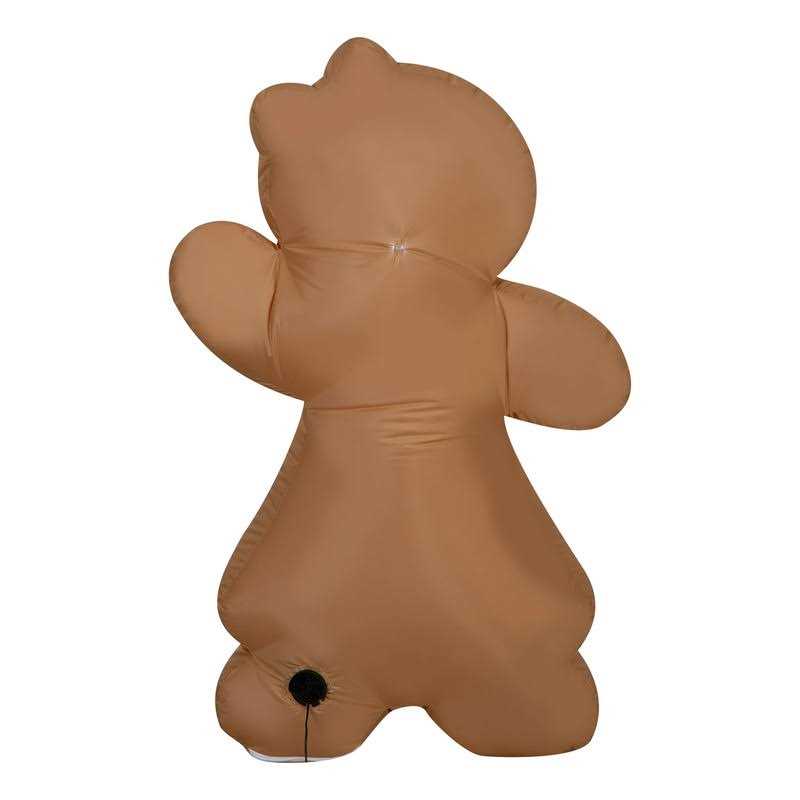 Holiday Time Airblown Inflatables 4 Foot Christmas Gingerbread Girl - Image 5