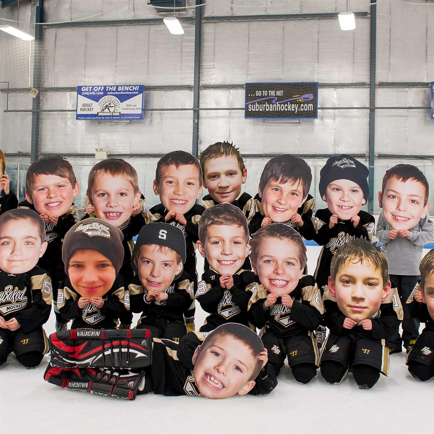 Custom Cardstock Big Head Face Cutouts - Image 3