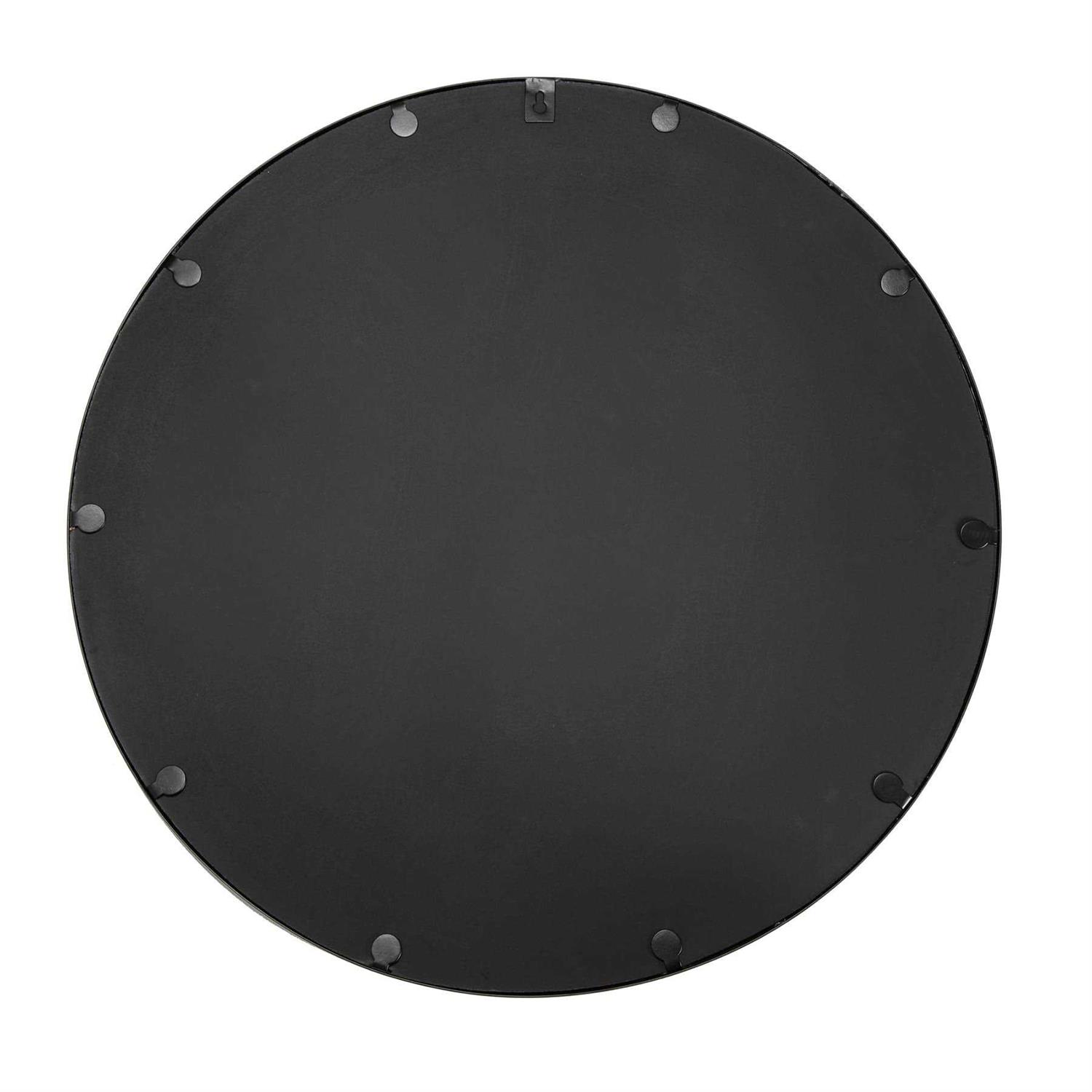 Habitat Adelina Black Circular Mirror - Image 5