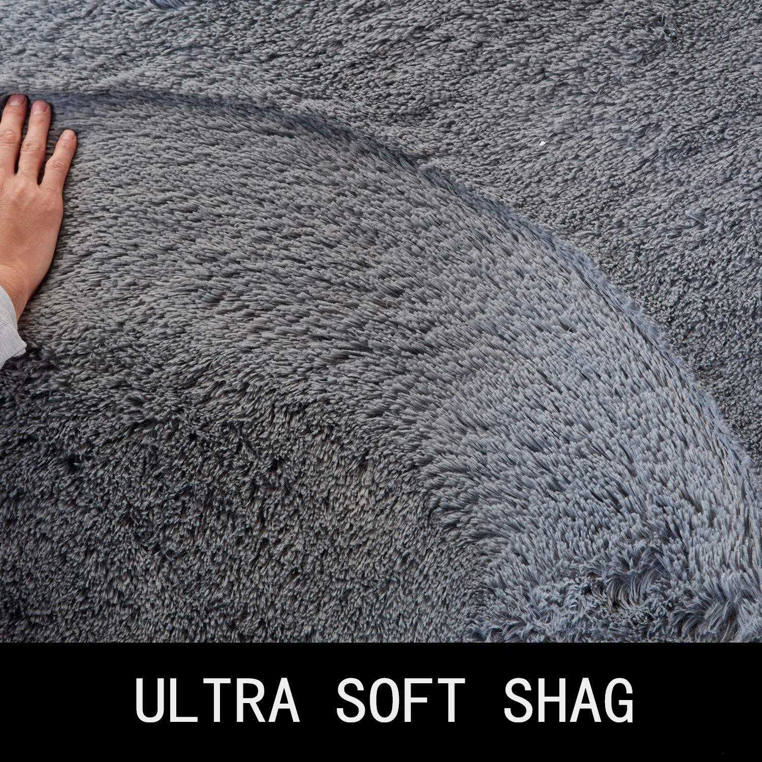 EasyJoy Area Rugs For Bedroom Living Room Fluffy - Image 5