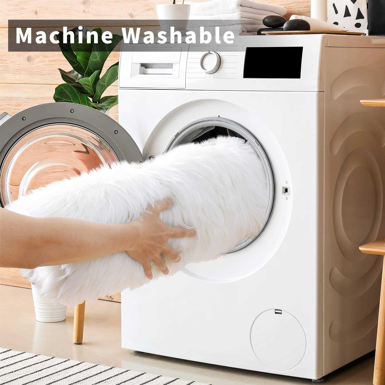 Noahas Soft Fluffy Area Rug Shaggy Bedroom Rugs for Kids Room Rug Carpets - Image 3