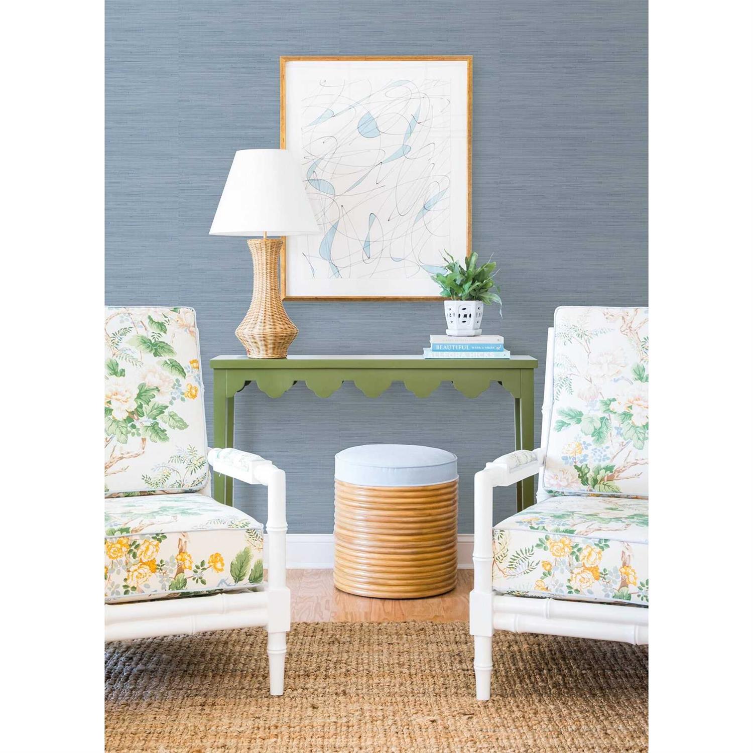 Society Social Classic Faux Grasscloth Peel and Stick Wallpaper SSS - Image 3