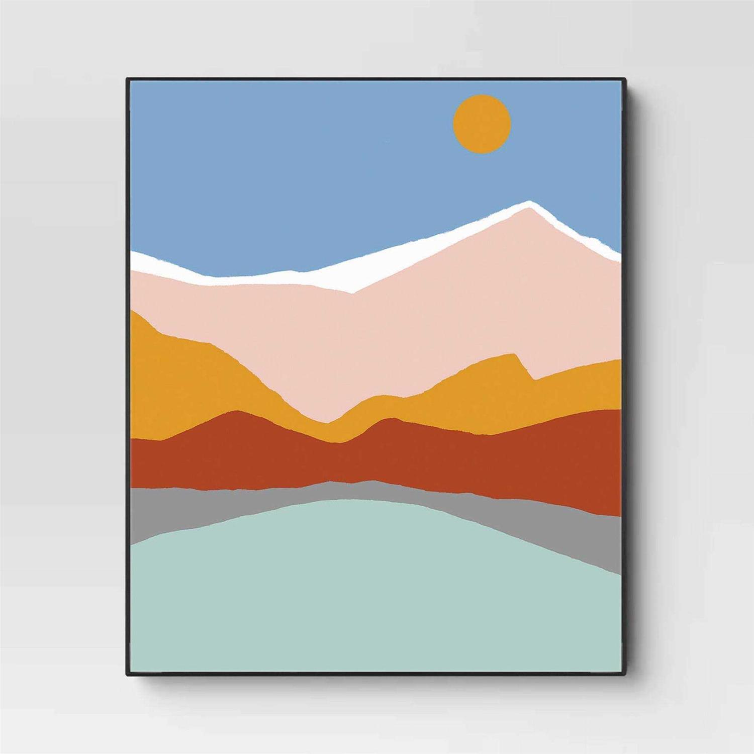 Room Essentials Set Format Frames Black - Image 3