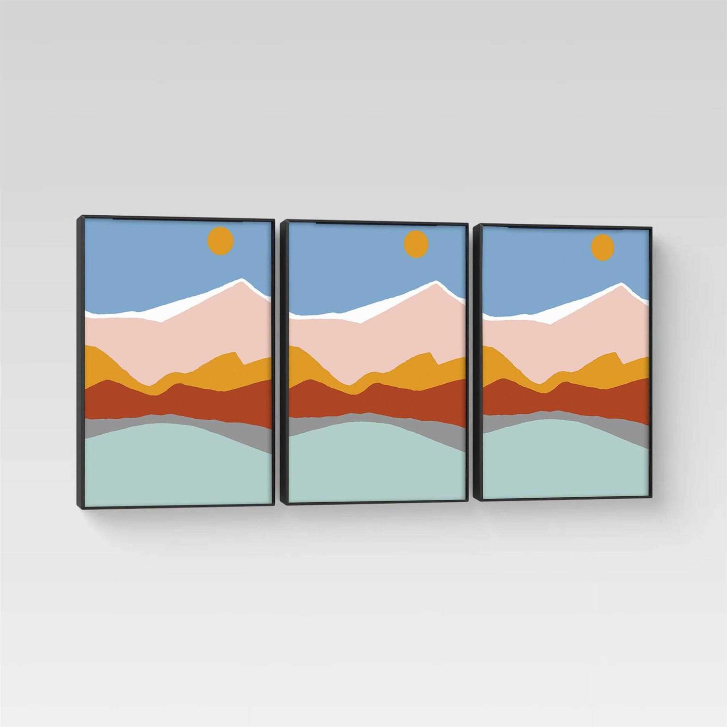 Room Essentials Set Format Frames Black - Image 4