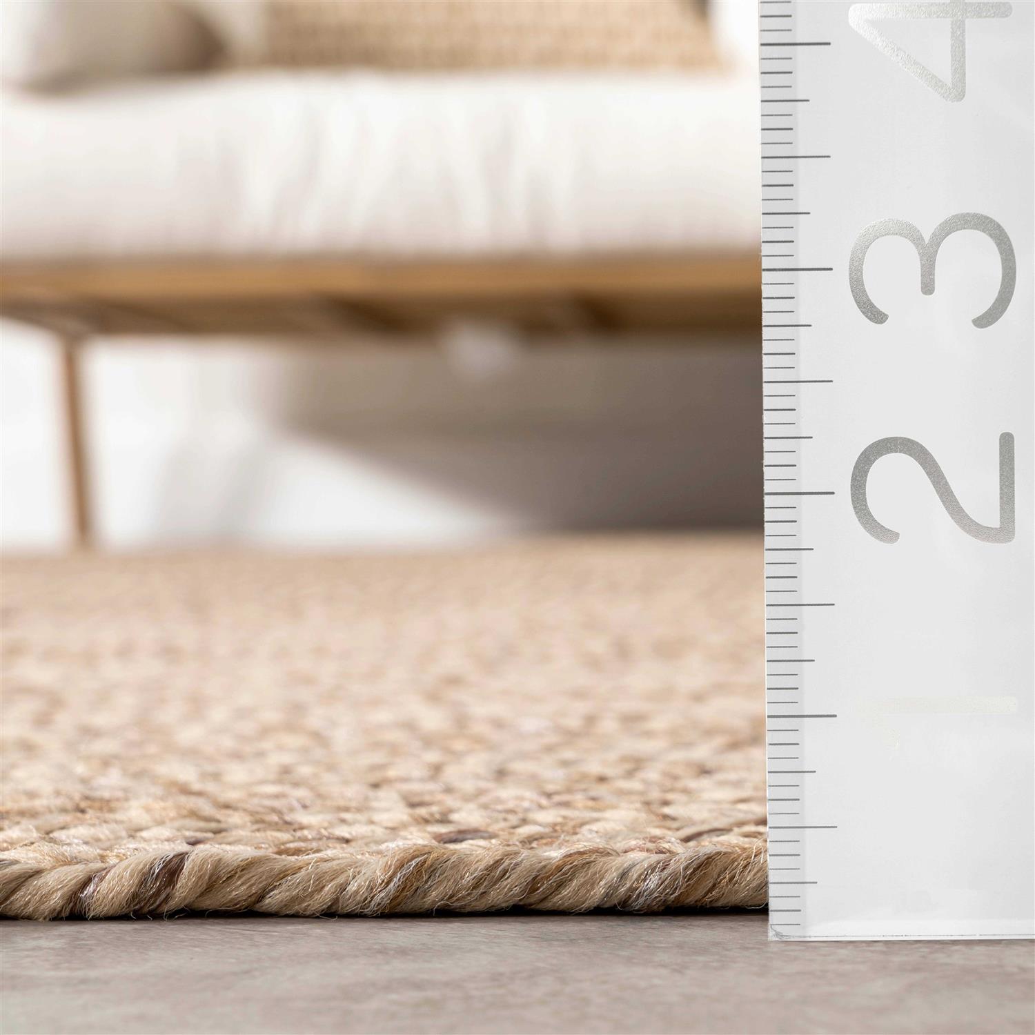 nuLOOM Area Rug Braided Indoor/Outdoor - Image 3