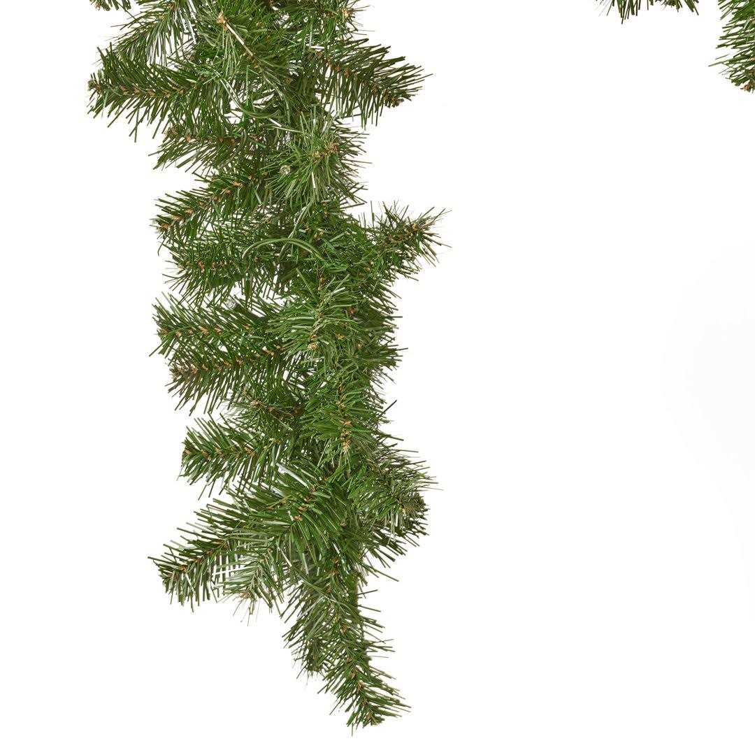 Steelside™ 9' Christmas Garland with 50 Clear Lights - Image 5