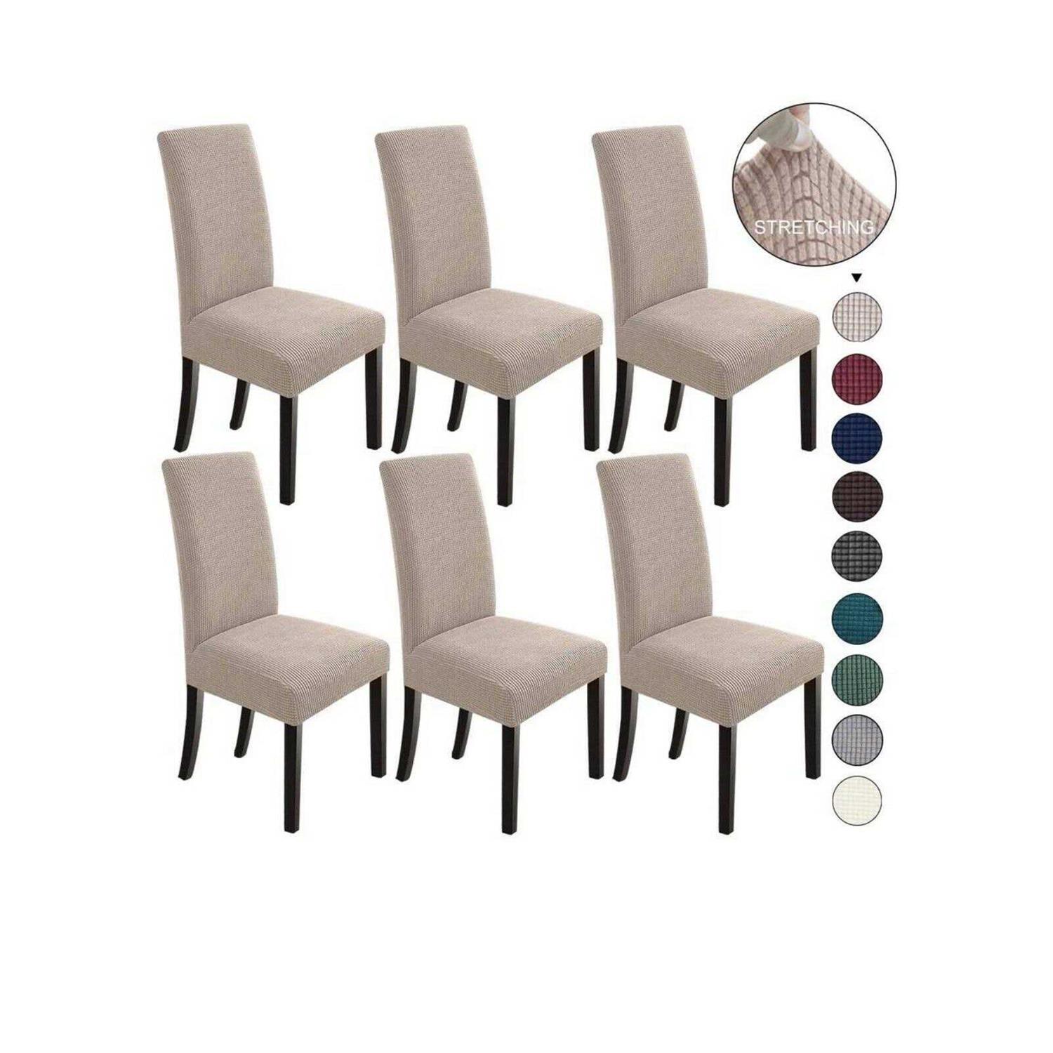 Northern Brothers Dining Chair Covers Stretch Chair Covers Parsons Chair Slipcover Chair Covers for Dining Room Set - Image 3