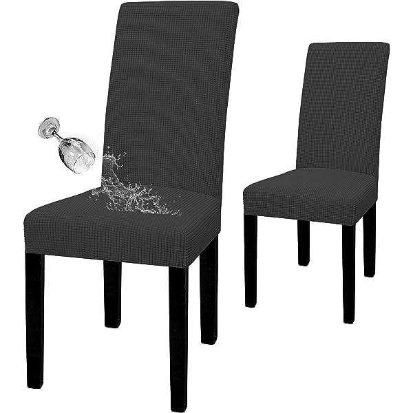 Northern Brothers Dining Chair Covers Stretch Chair Covers Parsons Chair Slipcover Chair Covers for Dining Room Set - Image 3