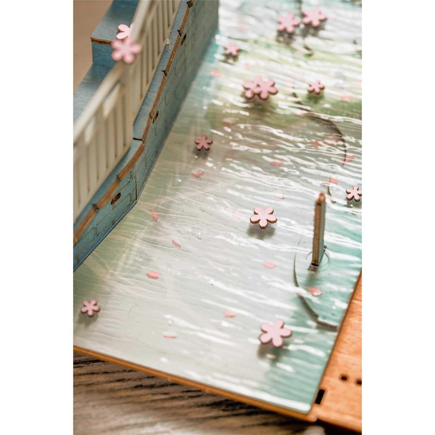 Rolife Sakura Tram Book Nook - Image 3