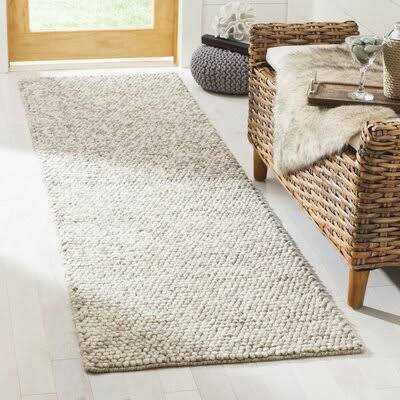 Birch Lane™ Elle Handmade Beige Rug Rug - Image 4