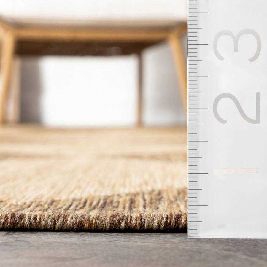 nuLOOM Sabina Diamond Trellis Indoor/Outdoor Area Rug - Image 4