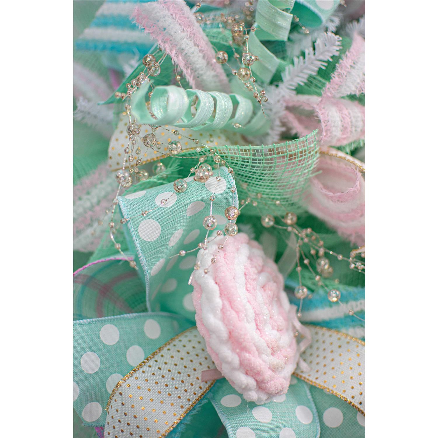 Sullivans Glittered Bead Garland 72 inchl Gold - Image 3