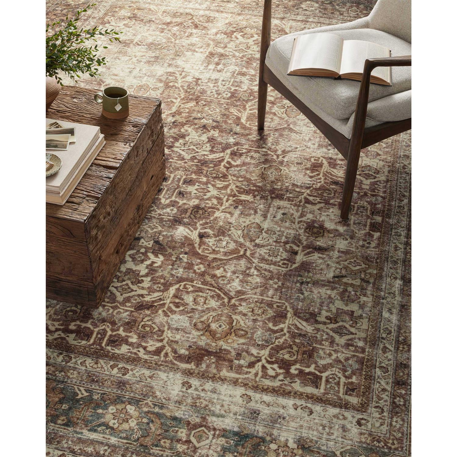 Magnolia Home by Joanna Gaines x Loloi Natural/Sage Sinclair SIN-04 Area Rug - Image 4