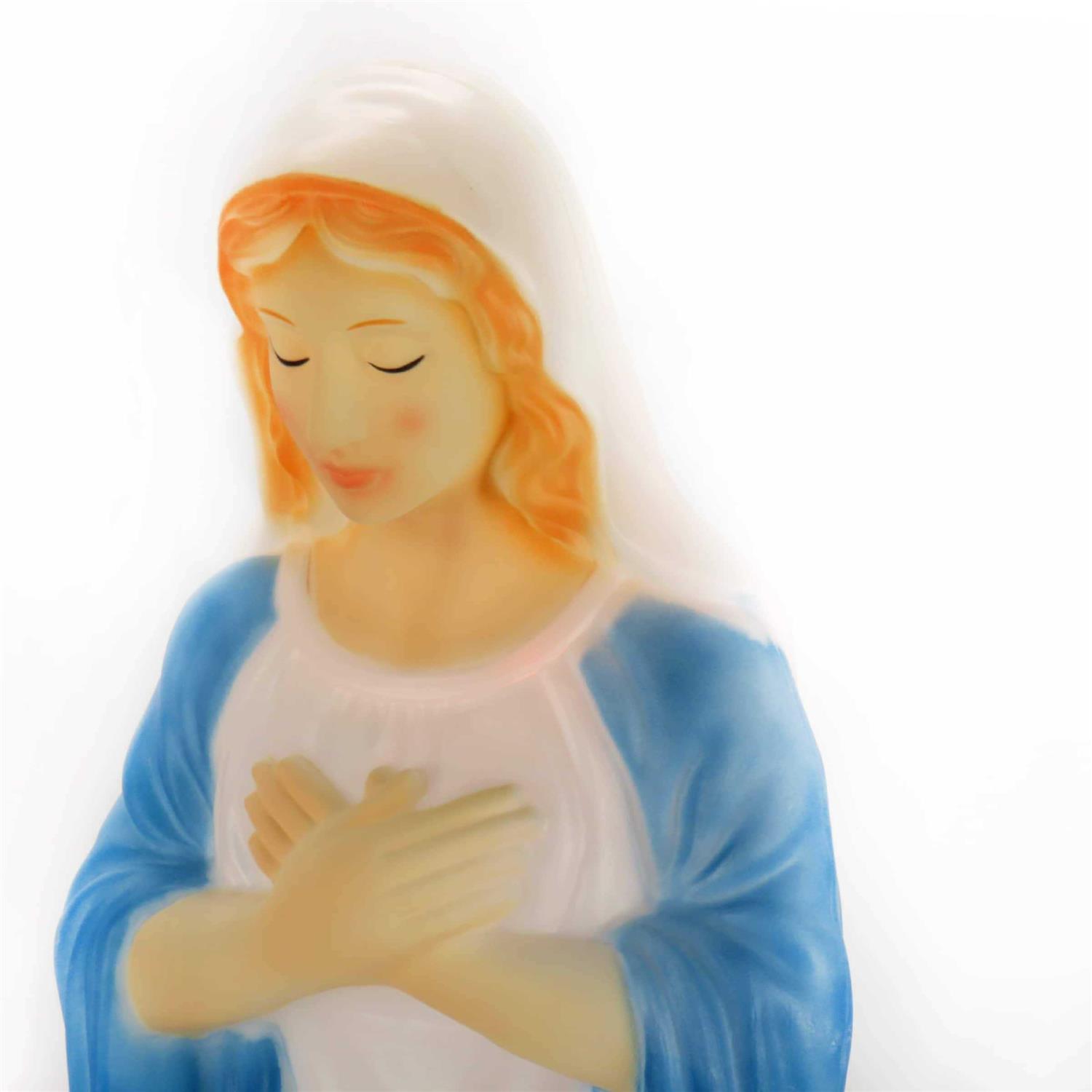 National Tree Company 3-pc. Vintage Styled Blow Mold Nativity - Image 3