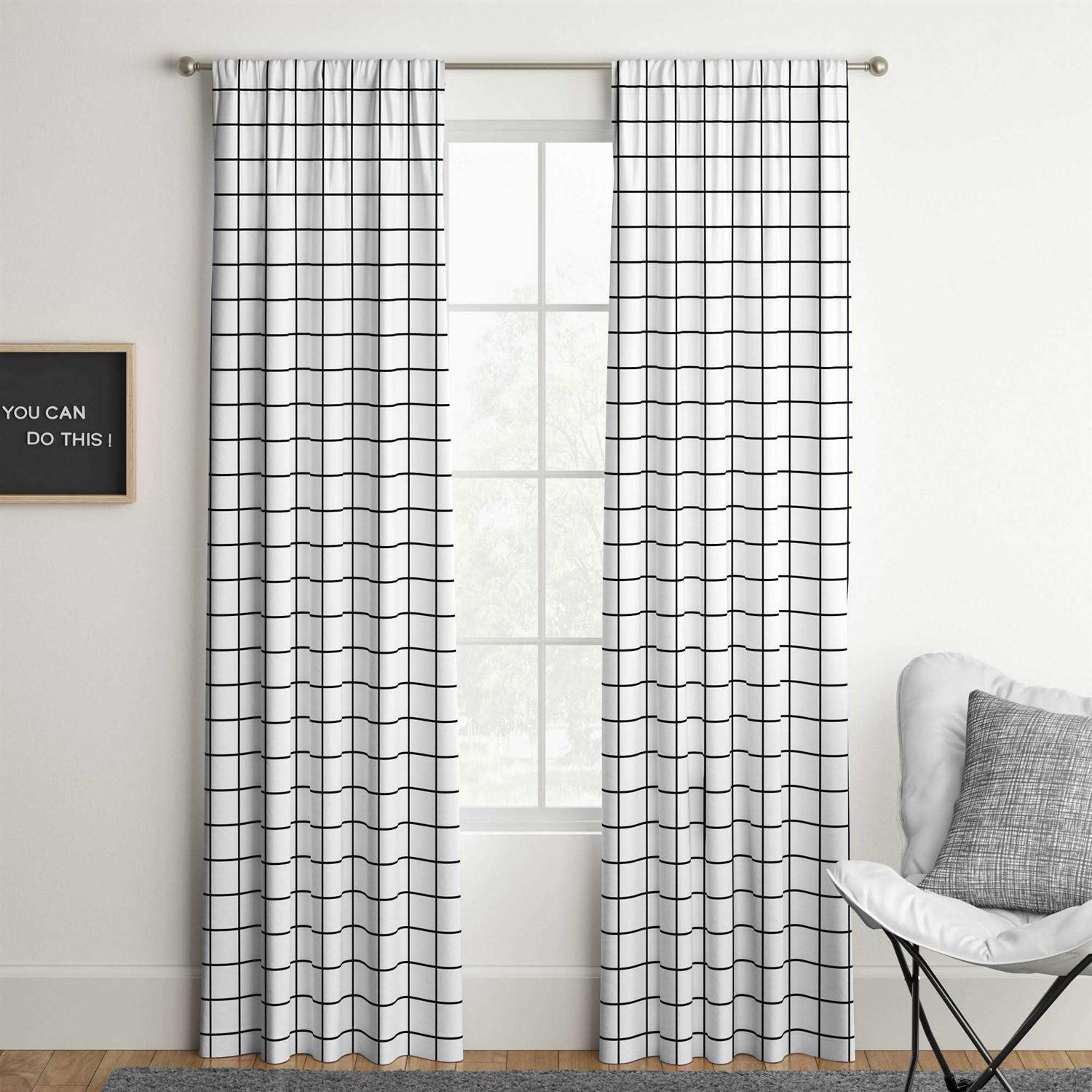 Room Essentials Heathered Room Darkening Curtain Panel - Image 3