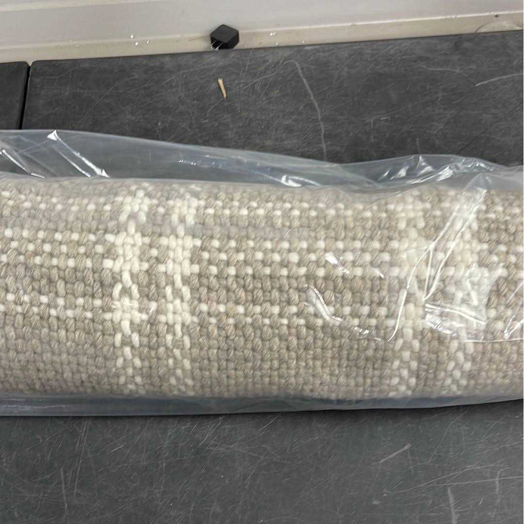 Cottonwood Hand Woven Plaid Wool/Cotton Area Rug Neutral - Image 5