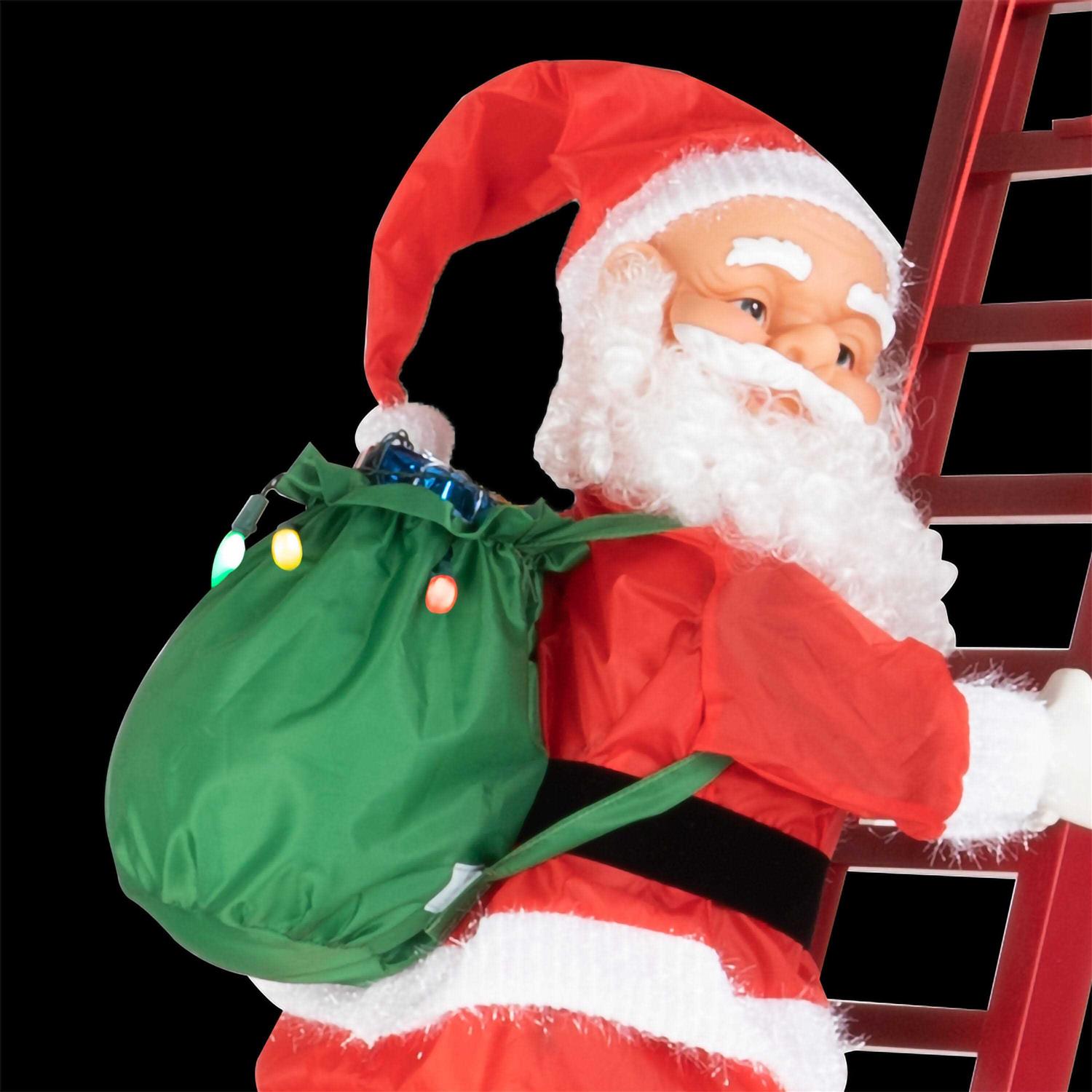 Mr. Christmas Outdoor Climbing Santa - Image 3