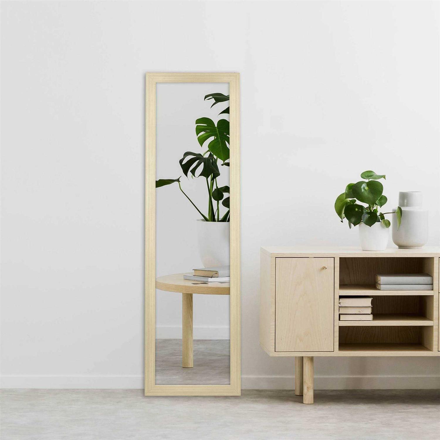 Room Essentials 14.8 x 50.7 Over the door Mirror - Image 4