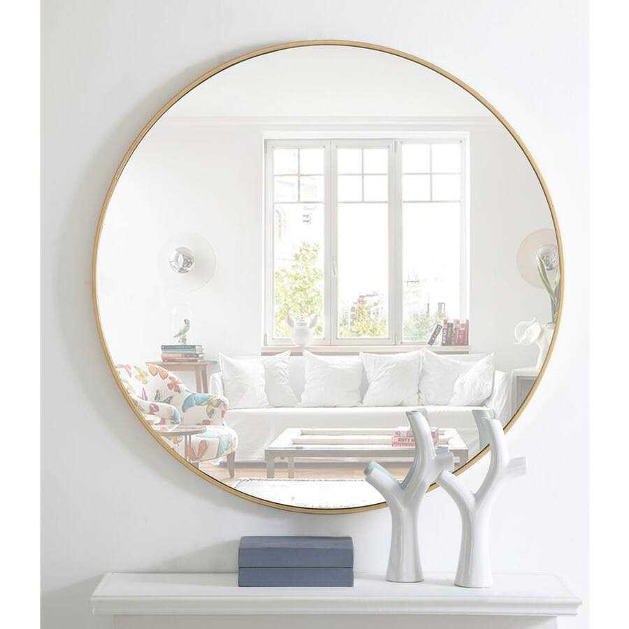 Elegant Furniture Medium Round Modern Mirror - Image 3