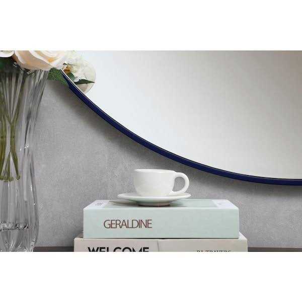 Elegant Furniture Medium Round Modern Mirror - Image 3