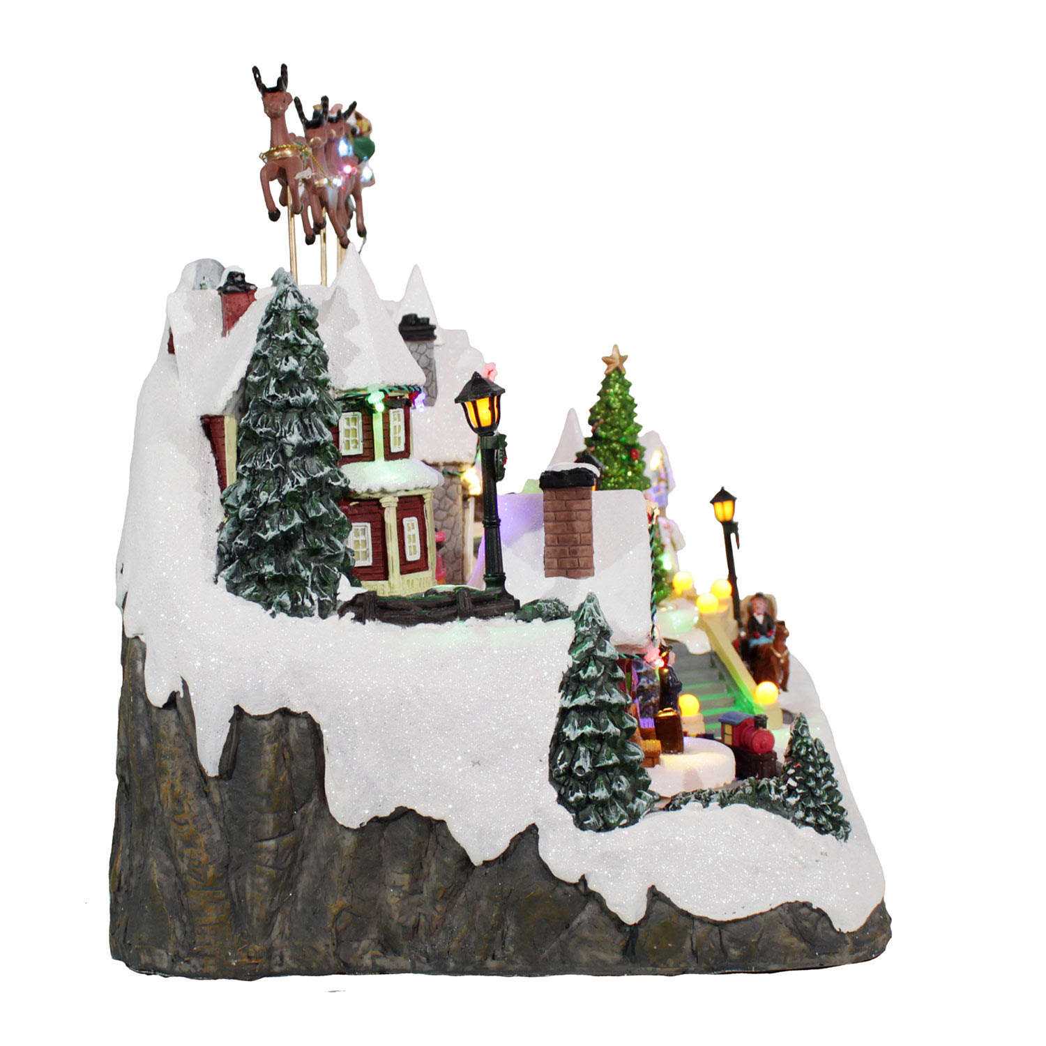 Member's Mark Holiday Animated Village with Lights & Music - Image 5